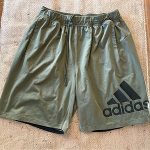 Adidas Olive Green Shorts